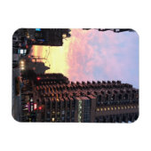 New York City Sunset Upper West Side Gebäude NYC Magnet (Horizontal)