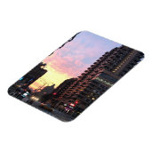 New York City Sunset Upper West Side Gebäude NYC Magnet (Linke Seite)