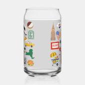 New York City Symbole Dosenglas (Links)