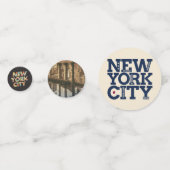 New York City Table Konfetti (Vorderseiten)