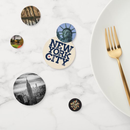 New York City Table Konfetti (Gruppe)