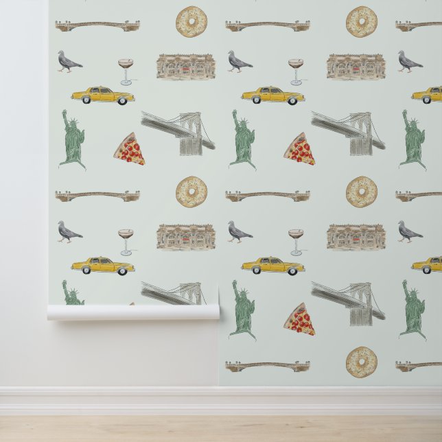 New York City Tapete (Anwendung)