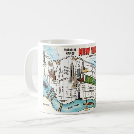 New York City Tasse (Vorderseite Links)