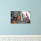 "New York City" Taxi Cabs City Hustle Wall Art Leinwanddruck (Insitu (Holzboden))