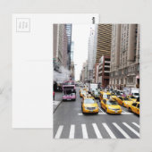 New York City Taxis Postkarte (Vorne/Hinten)
