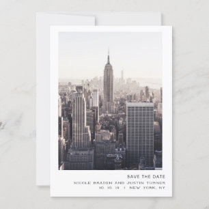 New York City Termin vormerken Save The Date