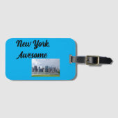 New York City-Thema  Gepäckanhänger (Vorderseite (Horizontal))