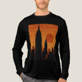 New York City theme Tri-Blend Shirt (Vorderseite)