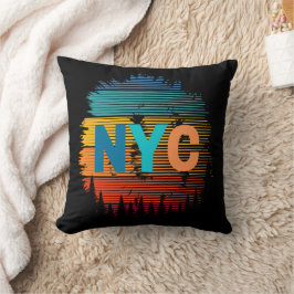 New York City Throw Kissen