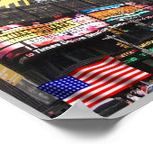 New York City - Time Square - Vereinigte Staaten - Poster (Ecke)