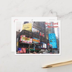 New York City - Time Square - Vereinigte Staaten - Postkarte