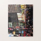 New York City Times Square City Lights Puzzle (Vertikal)