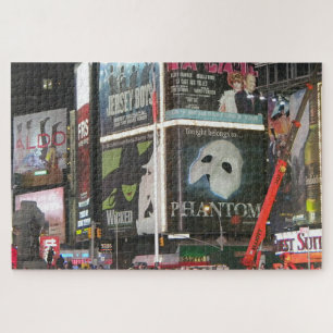 New York City Times Square City Lights Puzzle