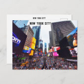New York City - Times Square (during day) Postkarte (Vorne/Hinten)
