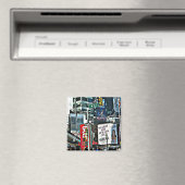 New York City Times Square Foto Magnet (In Situ (Geschirrspüler))