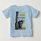 New York City Travel Baby T-shirt (Vorderseite)