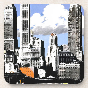 New York City Travel Untersetzer
