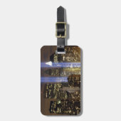 New York City Tribute Lights Gepäckanhänger (Vorderseite vertikal)