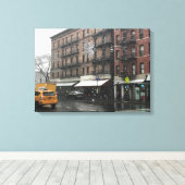 New York City Upper West Side Snow Fotografie Leinwanddruck (Insitu (Holzboden))