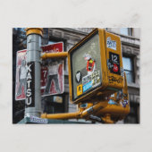 New York City Urban Street Foto Postkarte (Vorderseite)