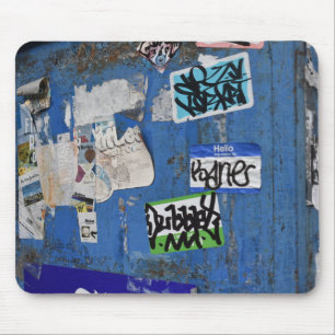 New York City Urban Street Fotografy Graffiti NY Mousepad