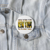 New York City USA Button (Beispiel)