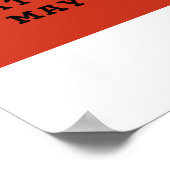 New York City, USA Cool Skateboard Poster (Ecke)