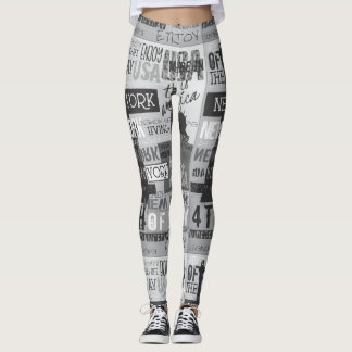 New York City USA Leggins