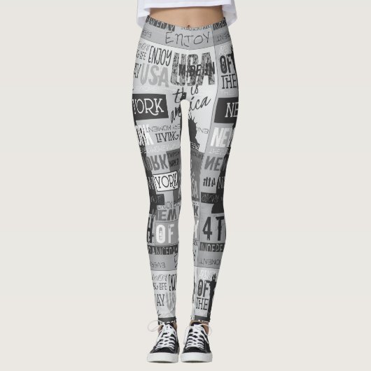 New York City USA Leggins (Vorderseite)