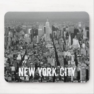 New York City USA Skyline 1987 Mousepad