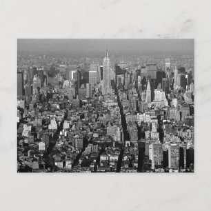 New York City USA Skyline 1987 Postkarte
