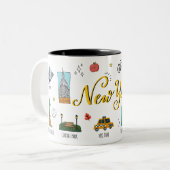 New York City USA Tasse (Vorderseite Links)