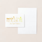 New York City Valentine's Day NYC Sehenswürdigkeit Folienkarte (Anzeige)