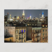 New York City View/East Village. Postkarte (Vorderseite)