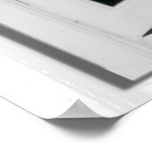 New York City View Fake Window Poster (Ecke)