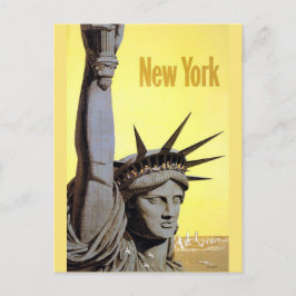 New York City Vintage Reise Postkarte