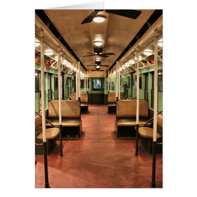 New York City, Vintages Laufkatze-Auto (Vorne)