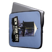 New York City Water Tower Laptop Sleeve (Vorderseite Links)