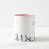 New York City Wedding Personalisiert Coffee Tasse (Zentrum)
