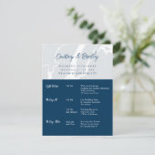 New York City Weekend Interreary Timeline Begleitkarte (Stehend Vorderseite)