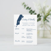 New York City Weekend Interreary Timeline Begleitkarte (Stehend Vorderseite)