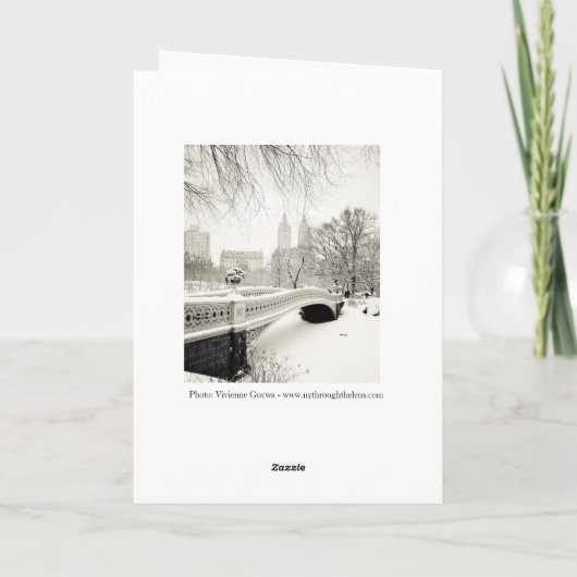 New York City Weihnachten (Rückseite)