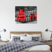 New York City Weihnachts-Foto Leinwanddruck (Insitu (Schlafzimmer))