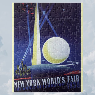 New York City World's Fair 1939, Vintage Reise Puzzle