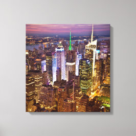 New York City Wrapped Canvas Art 16,80 X 17,50" Leinwanddruck