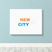New York City Wrapped Canvas Leinwanddruck (Insitu (Holzboden))