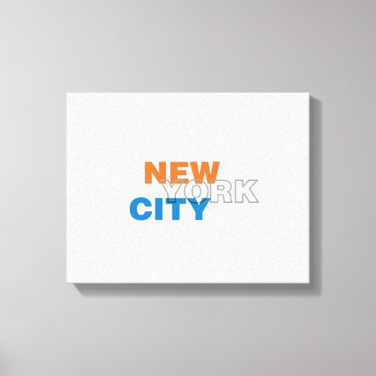 New York City Wrapped Canvas Leinwanddruck (Vorderseite)
