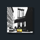 New York City Yellow Taxi Brooklyn Bridge Nyc Leinwanddruck<br><div class="desc">New York City Yellow Taxi Brooklyn Bridge Nyc Pop Art Leinwand Art Print.</div>