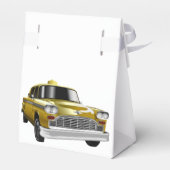 New York City Yellow Vintag Cab Geschenkschachtel (Rückseite)