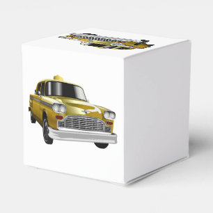 New York City Yellow Vintag Cab Geschenkschachtel